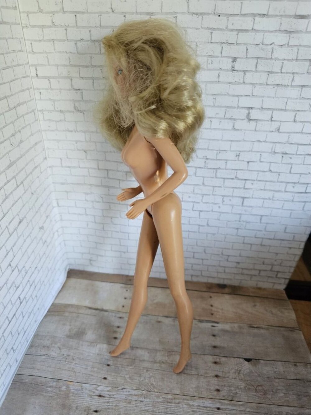 Matchbox The Real Model Collection Christie Brinkley Nude Blonde Supermodel Doll - Picture 3 of 5